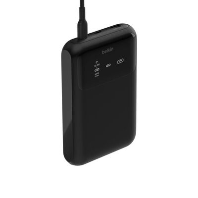 Imagen 2 del producto Batería 20.000 mAh 2xUSB-C 1xUSB-A 65W Pro negro