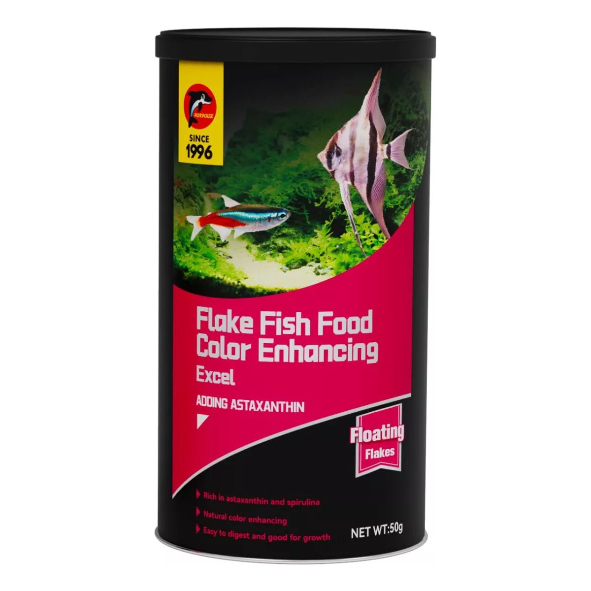 GENERICO - Alimento Peces Tropicales Porpoise 50g Realza El Color - Ar
