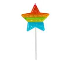 GENERICO - Vela Pop it estrella 6x11cm