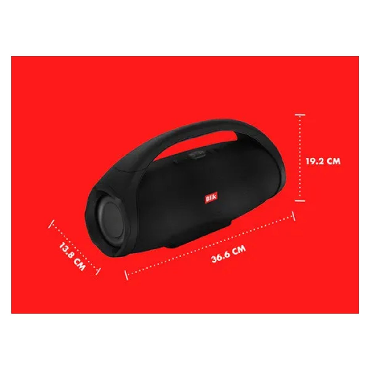 BLIK - Altavoz Bazooka Bluetooth Booster 2 20w