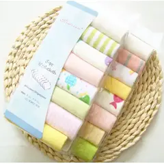 GENERICO - Pack 8 Tutos-pañitos para bebés NIÑA