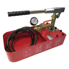 GENERICO - Bomba Manual Prueba De Presion Hidraulica 0-50bar 16 Ml/min (ZD-50)