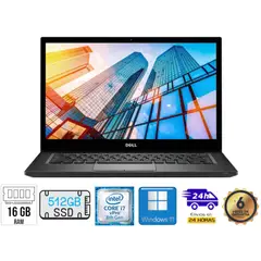 DELL - Latitude 7490 FHD i7-8650U 16GB Ram 512GB SSD Windows 11Pro Reacondicionado Grado B