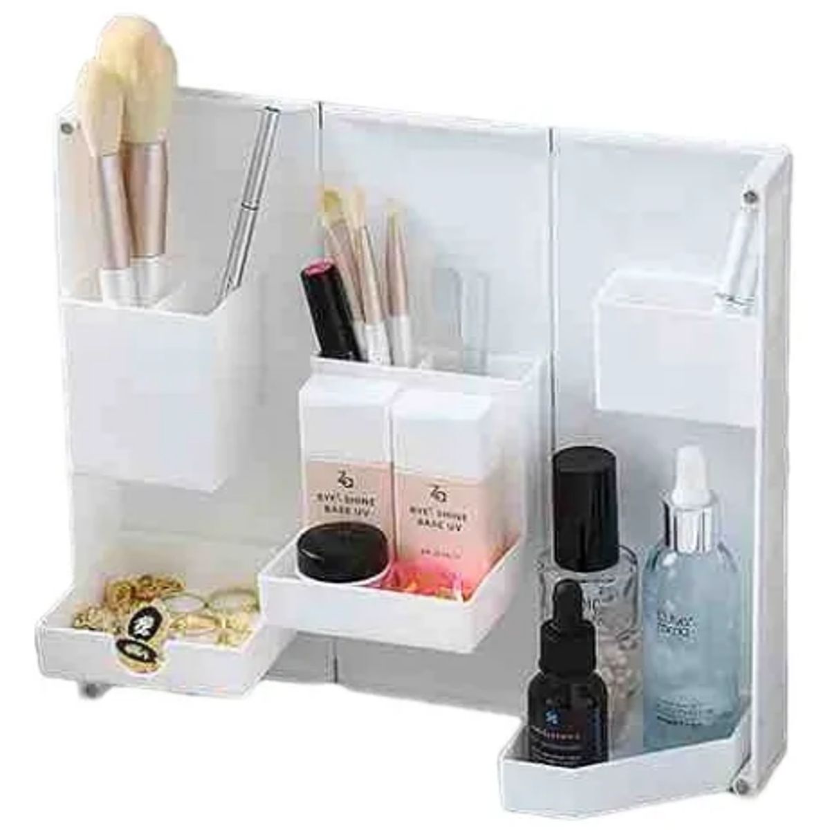 GENERICO - Organizador Plegable Portalápiz Papelería Estuche Maquillaje