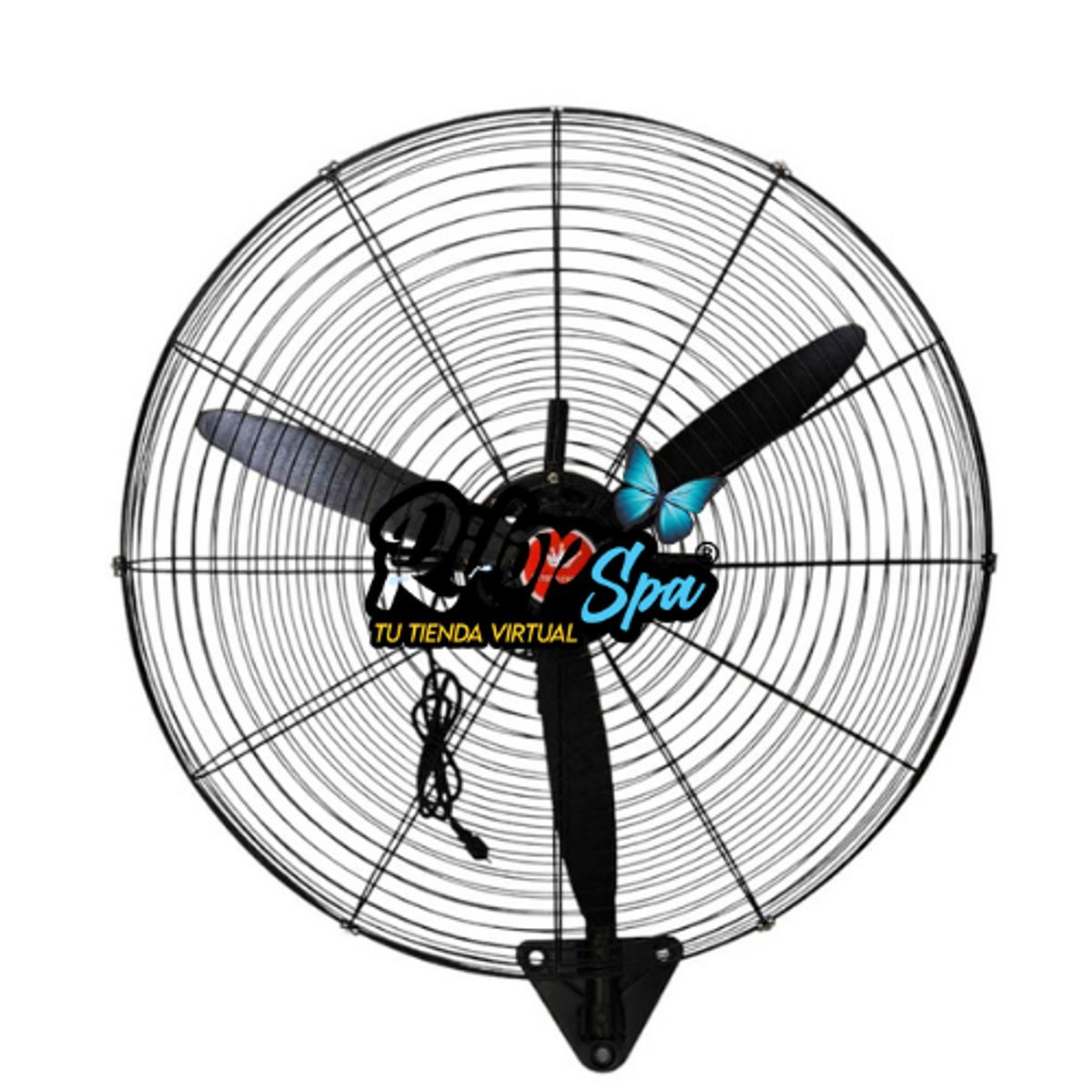 GENERICO - Ventilador Industrial de Pared o Muro de 20 pulgadas