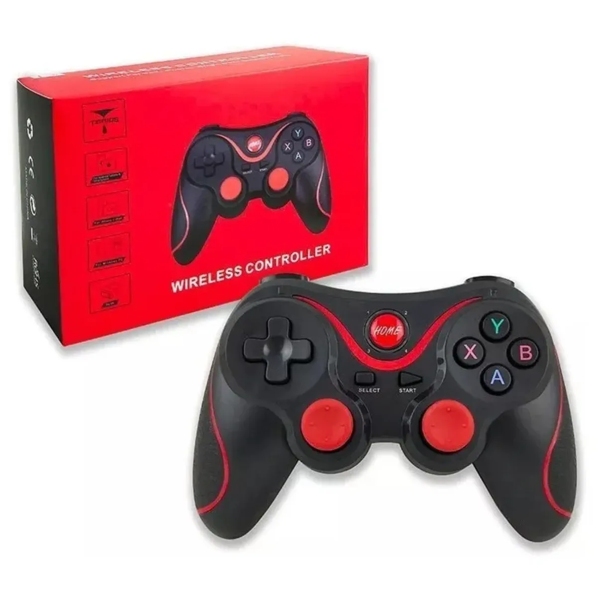 GENERICO - Control Gamepad Inalámbrico Bluetooth X3