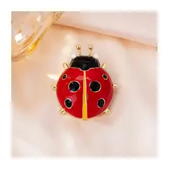 LILY JOYAS - Prendedor Chinita Roja