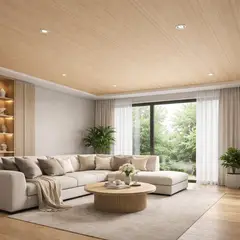 NOTWOOD - Revestimiento de cielo PVC - Sahara - 300x25 cms / Rinde 9m²