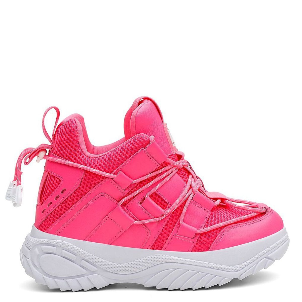 BOOT TRAINING BRASIL - Zapatillas Mujer Divas Sneaker No Salto Fucsia