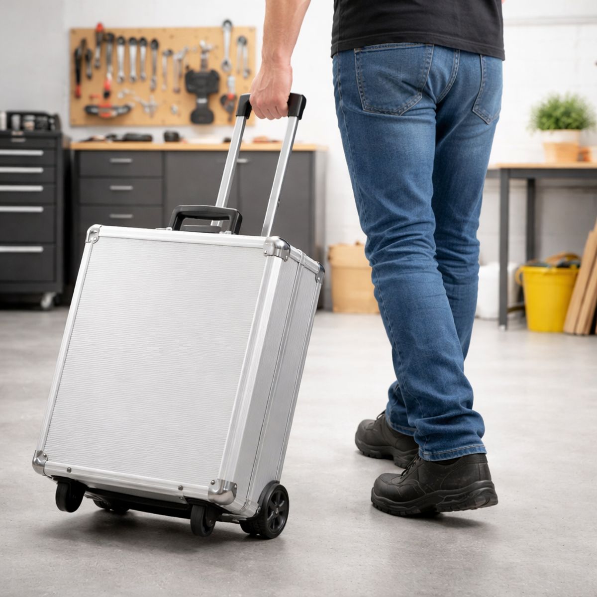 MOVI - Set de Herramientas 799 Piezas con Trolley y 4 Niveles Organizadores