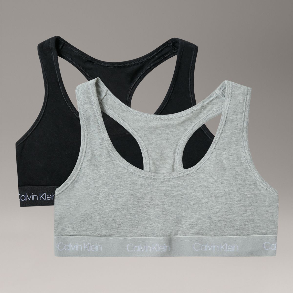 CALVIN KLEIN - Pack de 2 Bralettes con Espalda Deportiva Para Niña Multicolor Calvin Klein