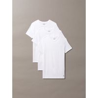 Pack de 3 Camisetas Cuello Redondo Cotton Classics Blanco