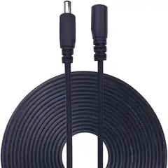 GENERICO - Cable adaptador de corriente de 12 V, extensión 10 m, para cámaras de seguridad, dvr, nvr, etc.