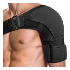 GENERICO - Soporte Hombro Adulto Calidad Manguito Rotador Compresa Negro Unisex