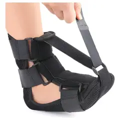 GENERICO - Férula Nocturna Calcetín Fascitis Plantar Soporte Pie Negro L