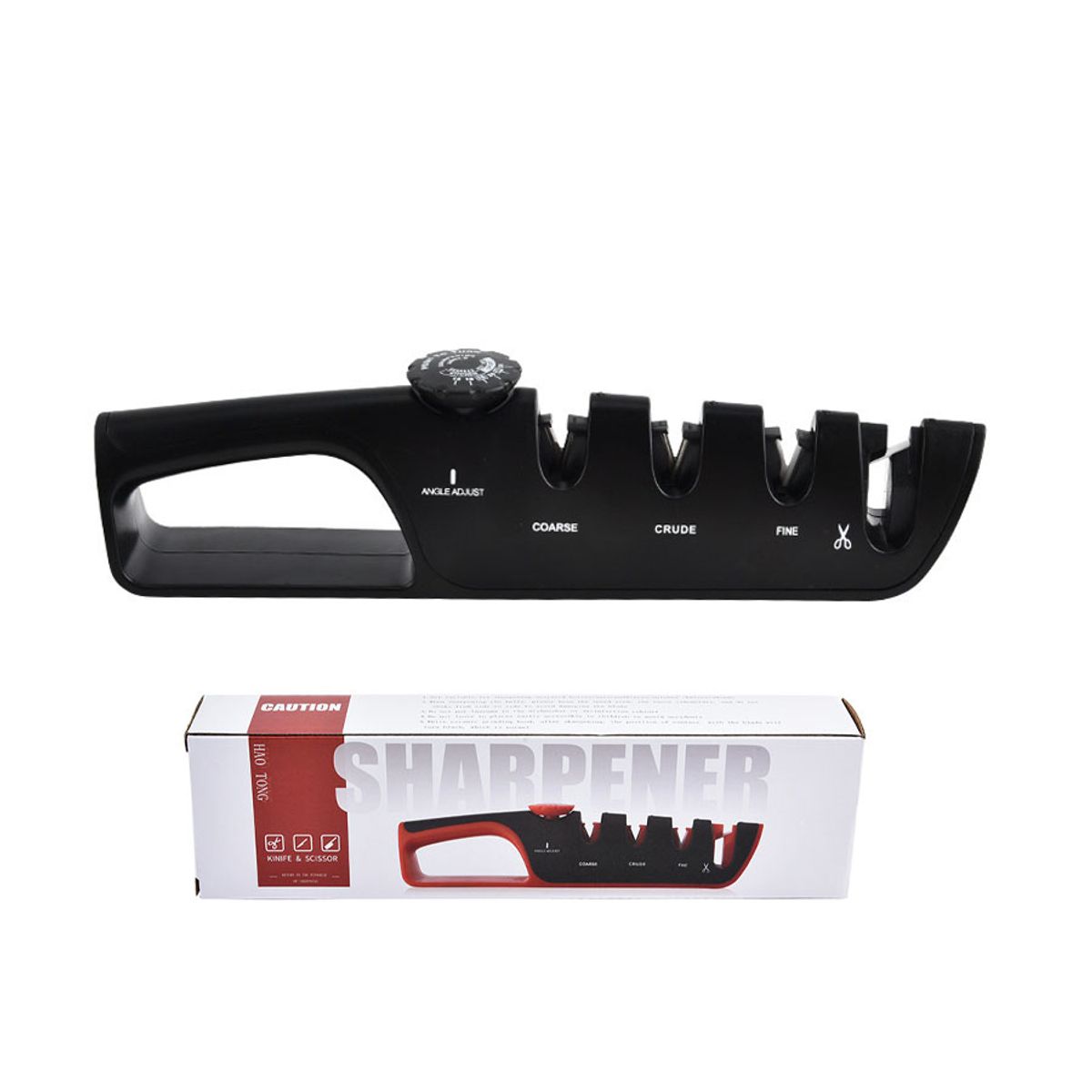 GENERICO - Afilador De Cuchillos Multifuncional Ajustable 4 En 1