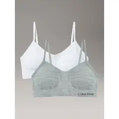 CALVIN KLEIN - Pack de 2 Bralettes Invisibles Para Niña Multicolor