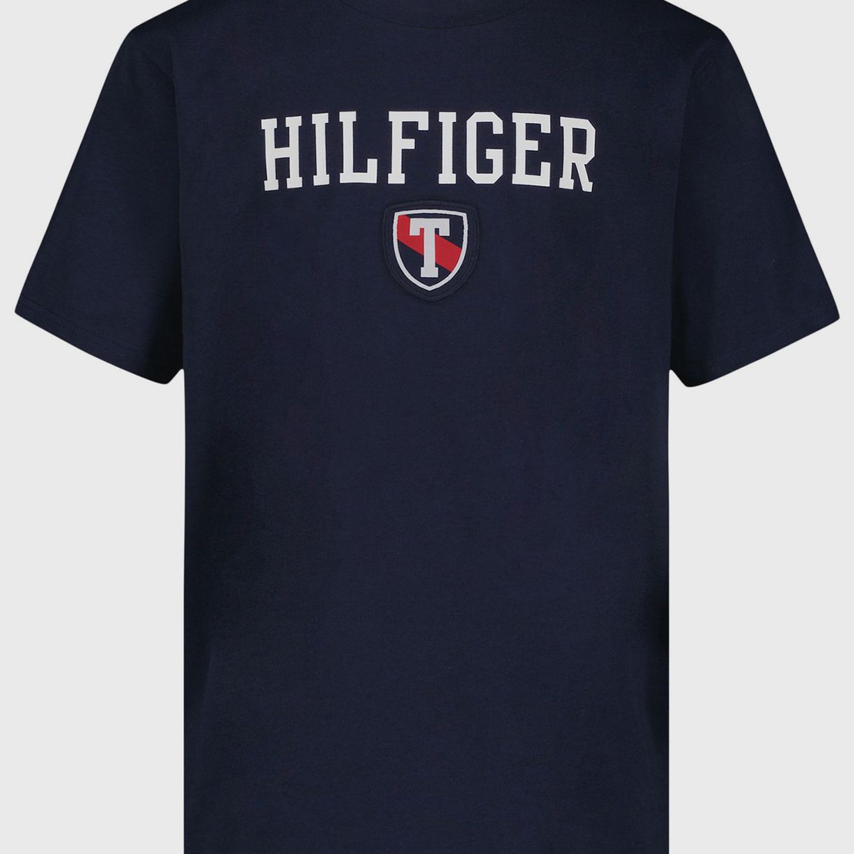 TOMMY HILFIGER - Polera De Niño Con Logo Gráfico Azul Tommy Hilfiger