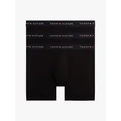 TOMMY HILFIGER - Pack De 3 Calzoncillos Trunk Negro