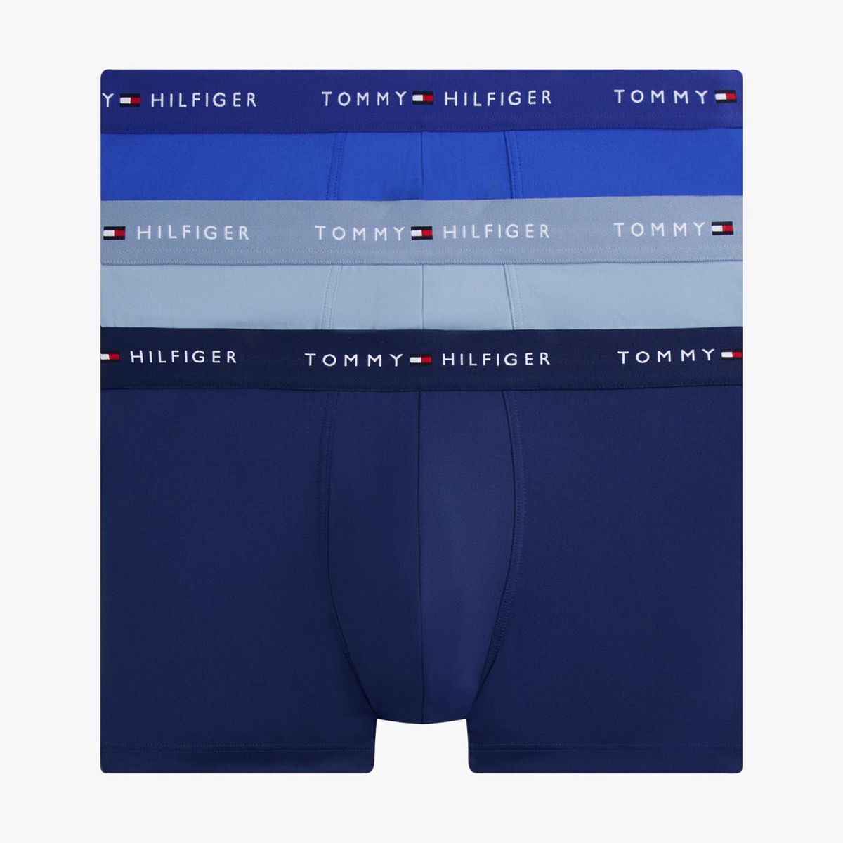 TOMMY HILFIGER - Pack De 3 Calzoncillos Trunk Signature Multicolor Tommy Hilfiger