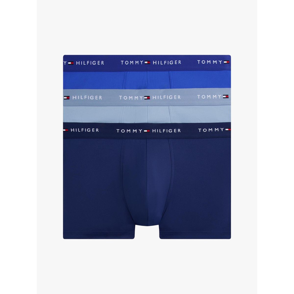 TOMMY HILFIGER - Pack De 3 Calzoncillos Trunk Signature Multicolor Tommy Hilfiger