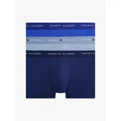 TOMMY HILFIGER - Pack De 3 Calzoncillos Trunk Signature Multicolor