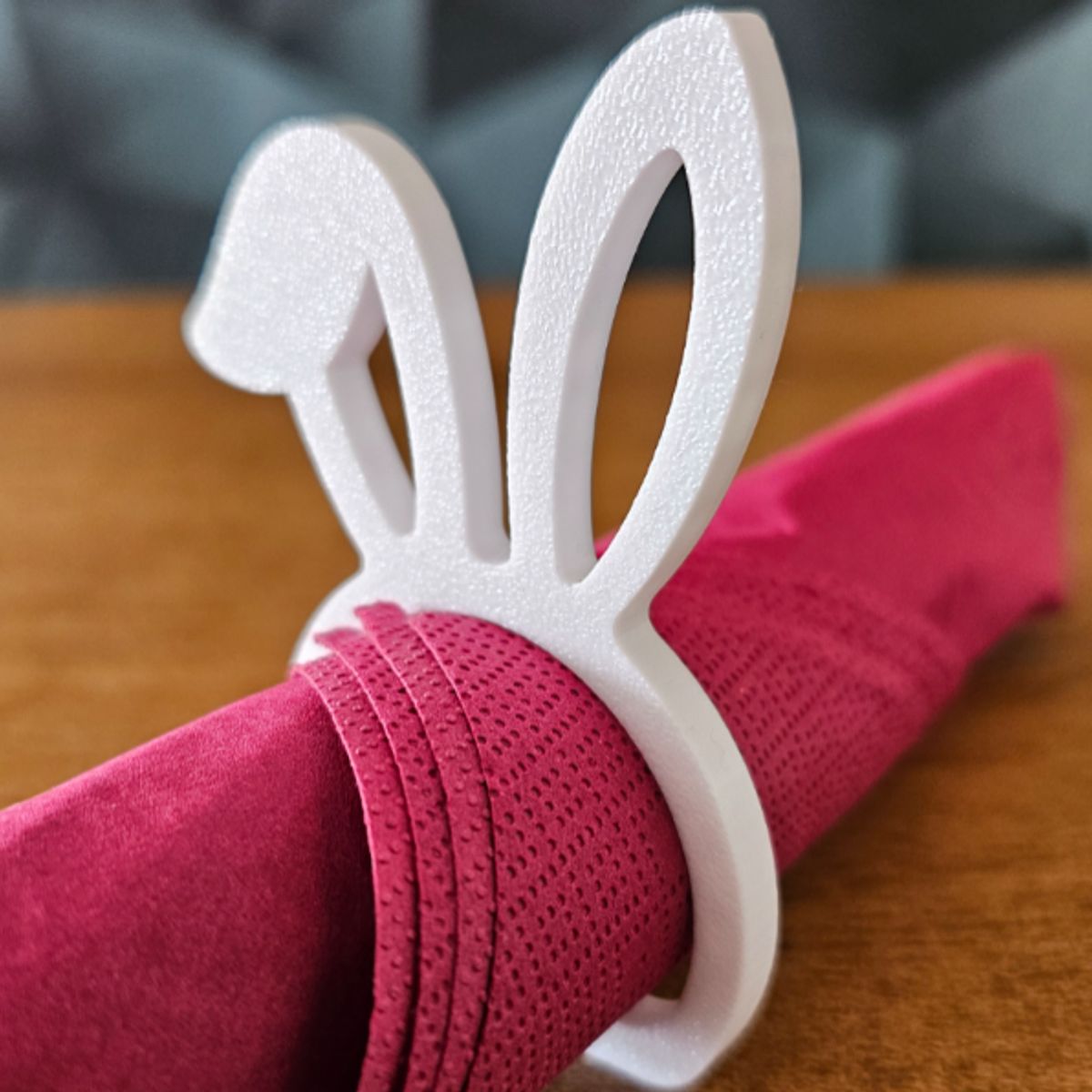 GENERICO - Anillo para servilletas Decoración Pascua