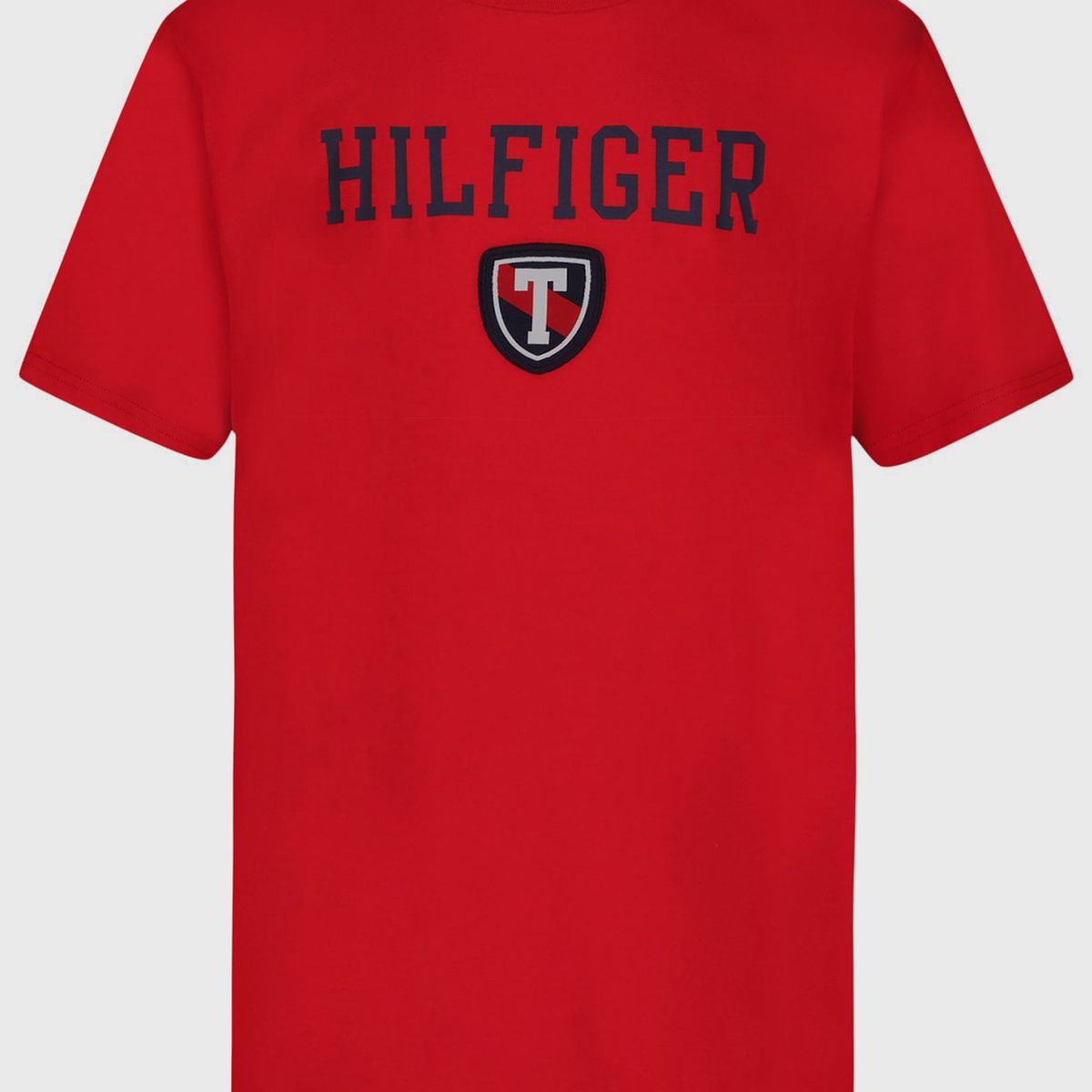 TOMMY HILFIGER - Polera De Niño Con Logo Gráfico Rojo Tommy Hilfiger