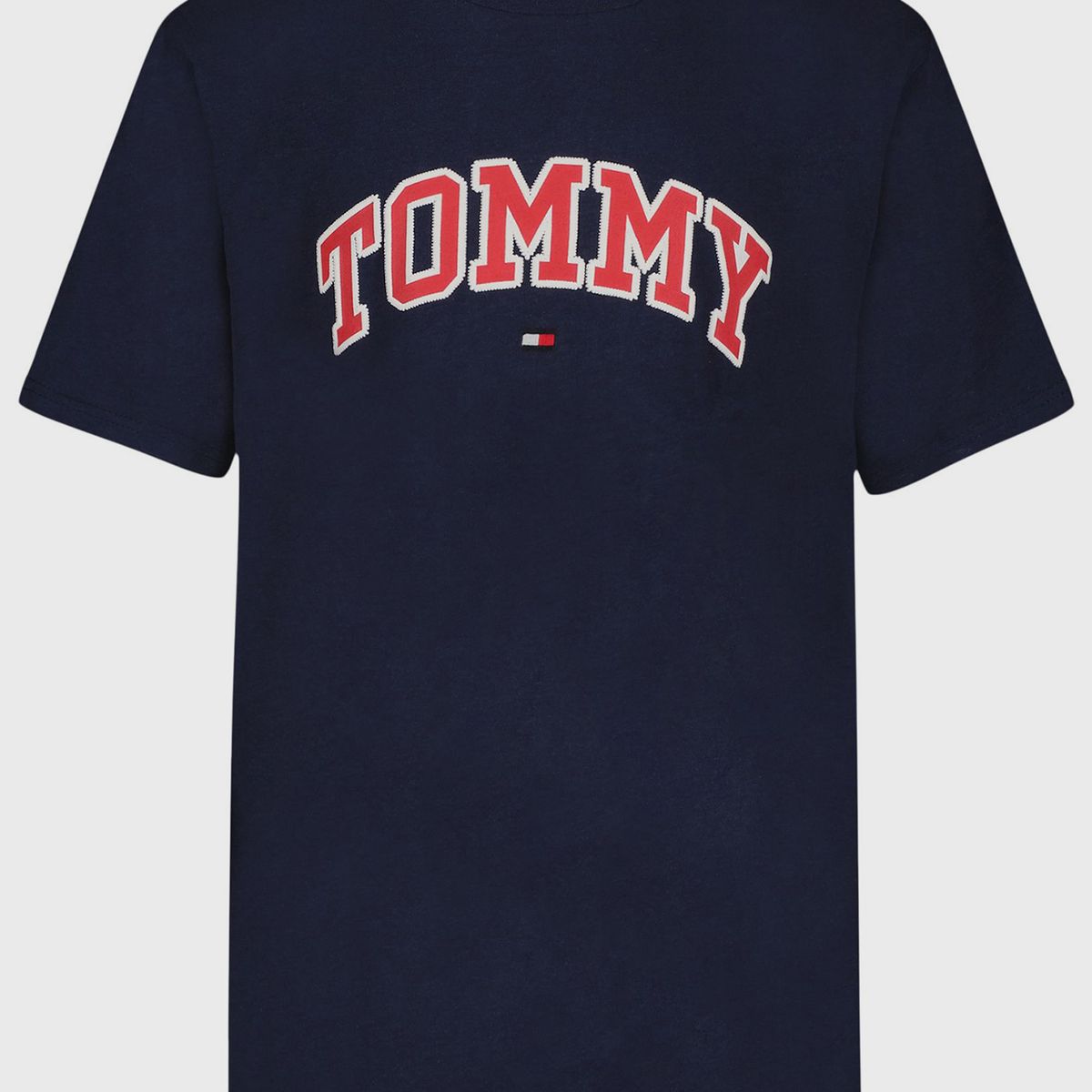 TOMMY HILFIGER - Polera De Niño Con Logo Gráfico Azul Tommy Hilfiger
