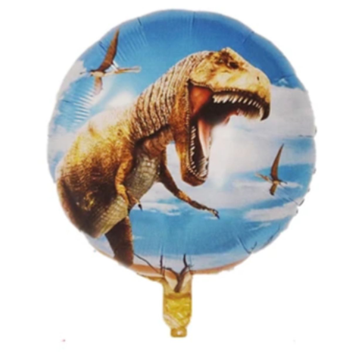 GENERICO - Globo metálico tiranosaurio rex 45cm