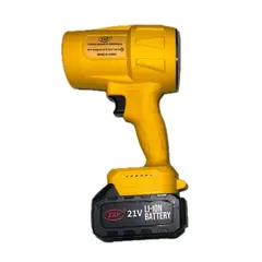 GENERICO - Sopladora De Aire Inalámbrica 21v De 19000rmp Amarillo Amarillo
