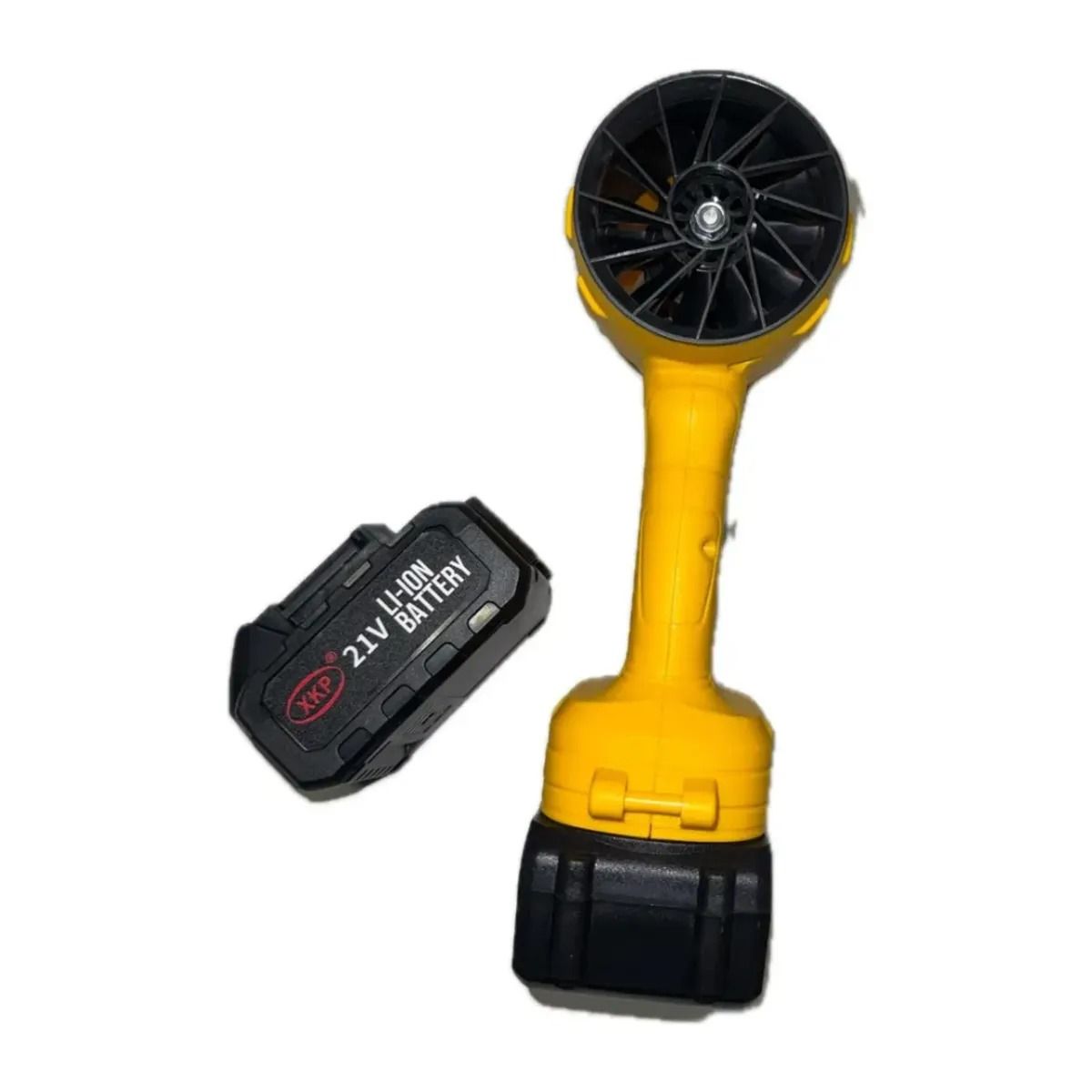 GENERICO - Sopladora De Aire Inalámbrica 21v De 19000rmp Amarillo Amarillo