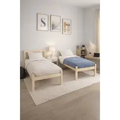 LAS ARAUCARIAS - CAMAROTE MISIÓN 1 PLAZA CRUDO CON COLCHON