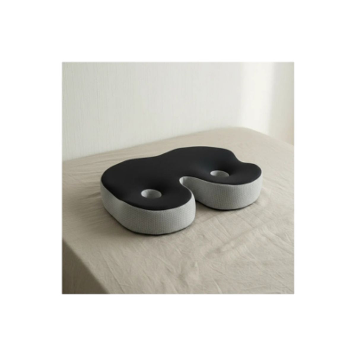 GENERICO - Cojín Ortopédico Memory Foam Para Asiento Ergonómico Antiescaras