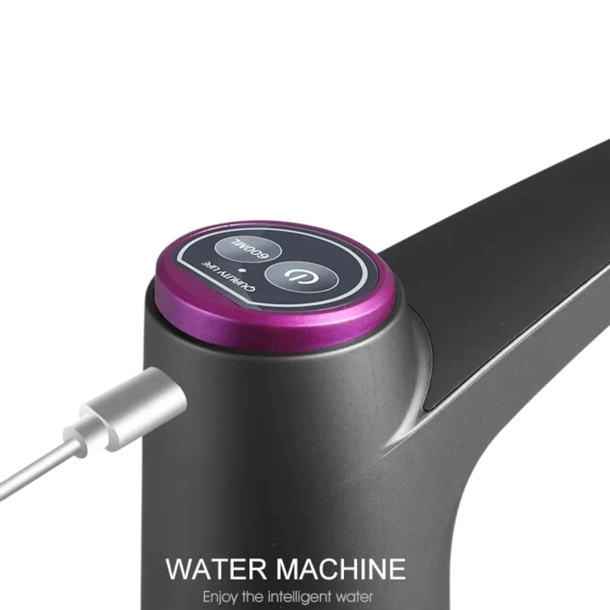 OEM - Bomba dispensador recargable Portátil para Agua - Negro