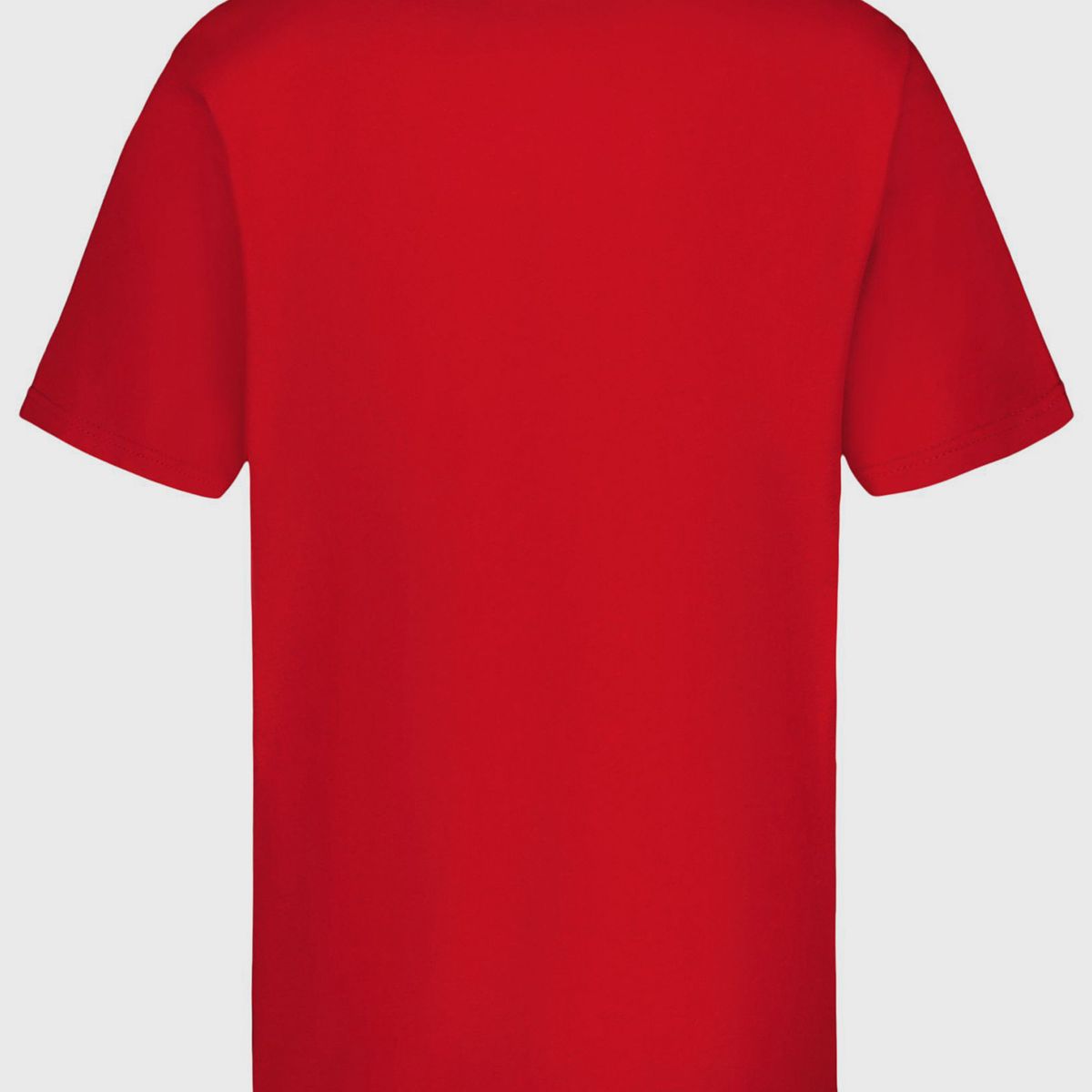 TOMMY HILFIGER - Polera con logo signature Rojo Tommy Hilfiger