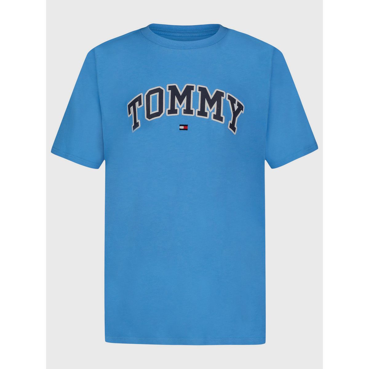 TOMMY HILFIGER - Polera De Niño Con Logo Gráfico Azul Tommy Hilfiger