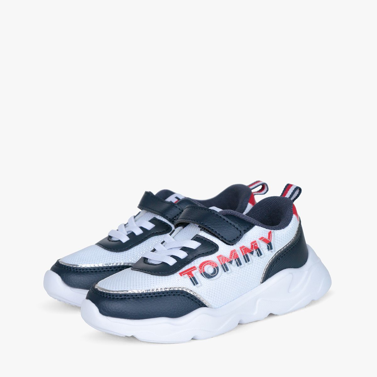 TOMMY HILFIGER - Zapatillas Chunky Con Velcro Blanco Tommy Hilfiger