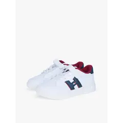 TOMMY HILFIGER - Zapatillas Con Velcro Blanco