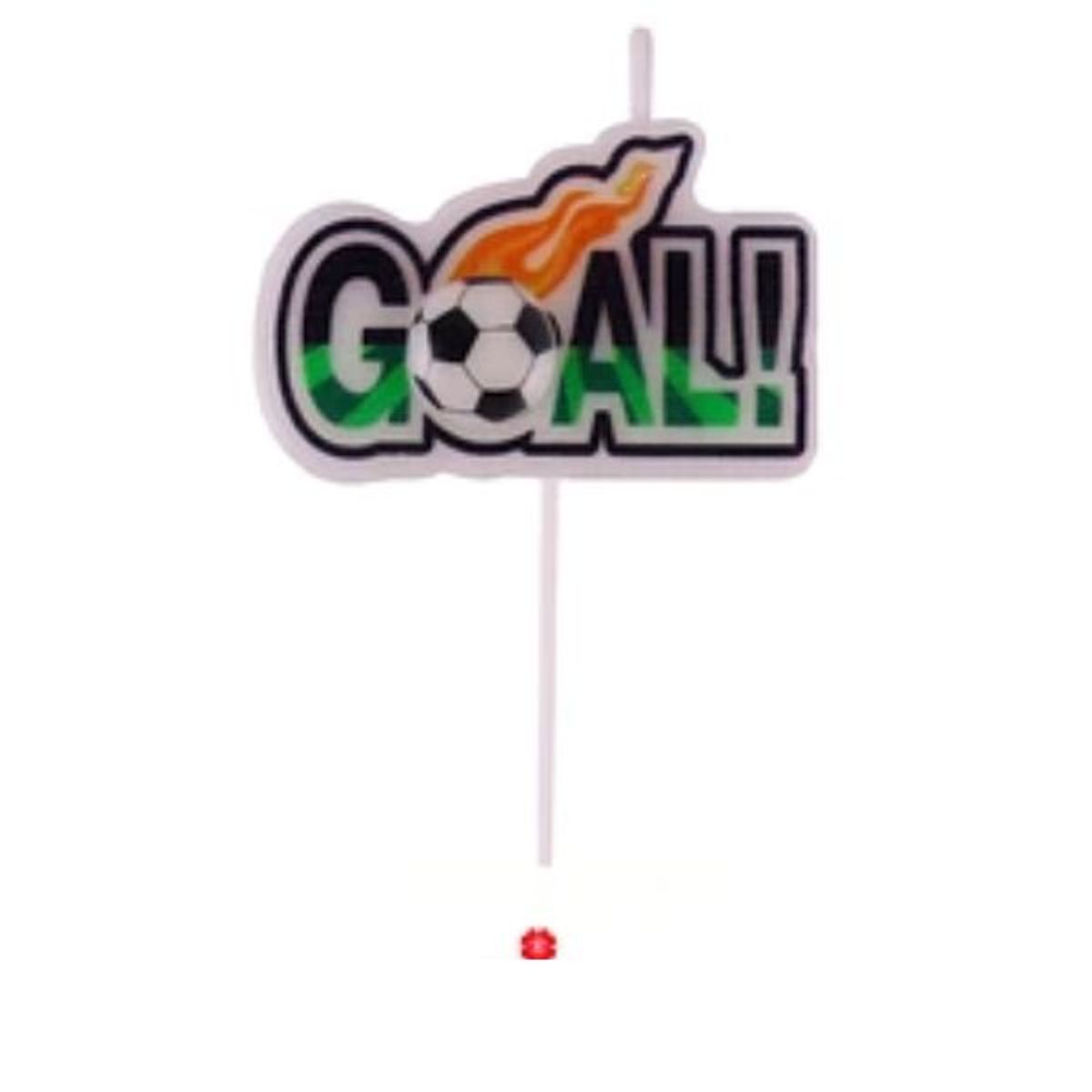 GENERICO - Vela de Cumpleaños futbol 8x11cm