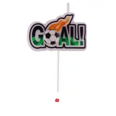 GENERICO - Vela de Cumpleaños futbol 8x11cm