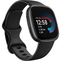 Smartwatch Versa 4 Grafito/Negro Negro