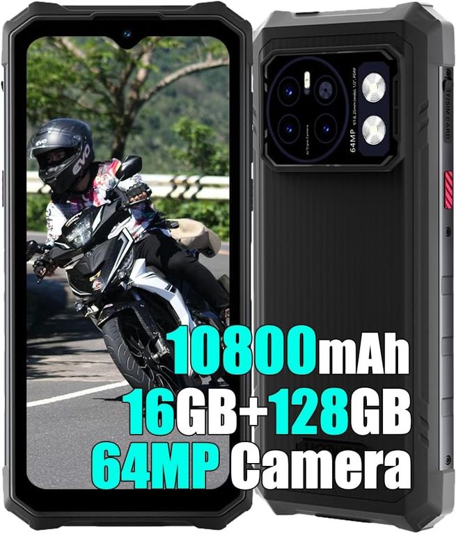 Hotwav Cyber 13 Celular 16GB+128GB 10800mAh Smartphone