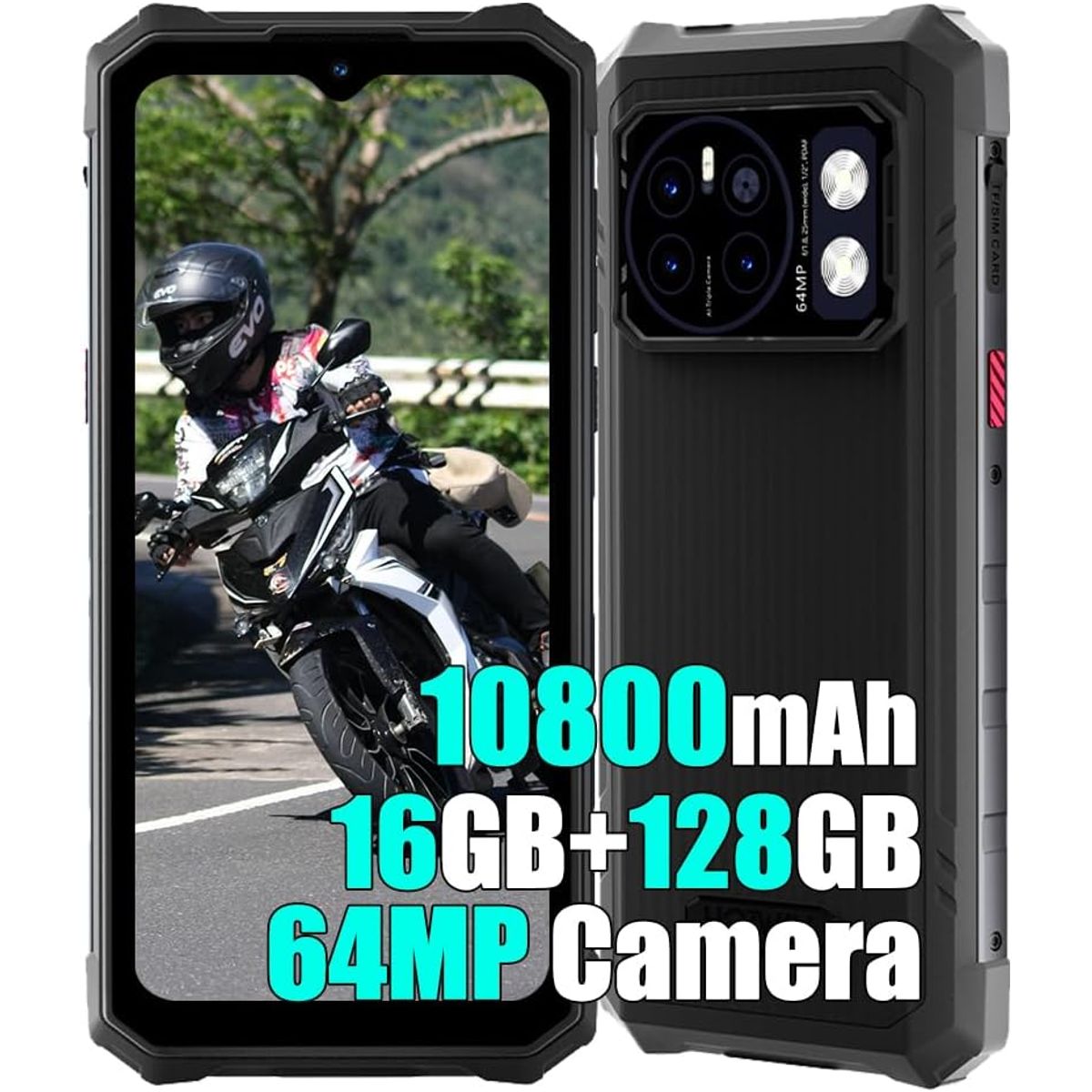 OUKITEL - Hotwav Cyber 13 Celular 16GB+128GB 10800mAh Smartphone