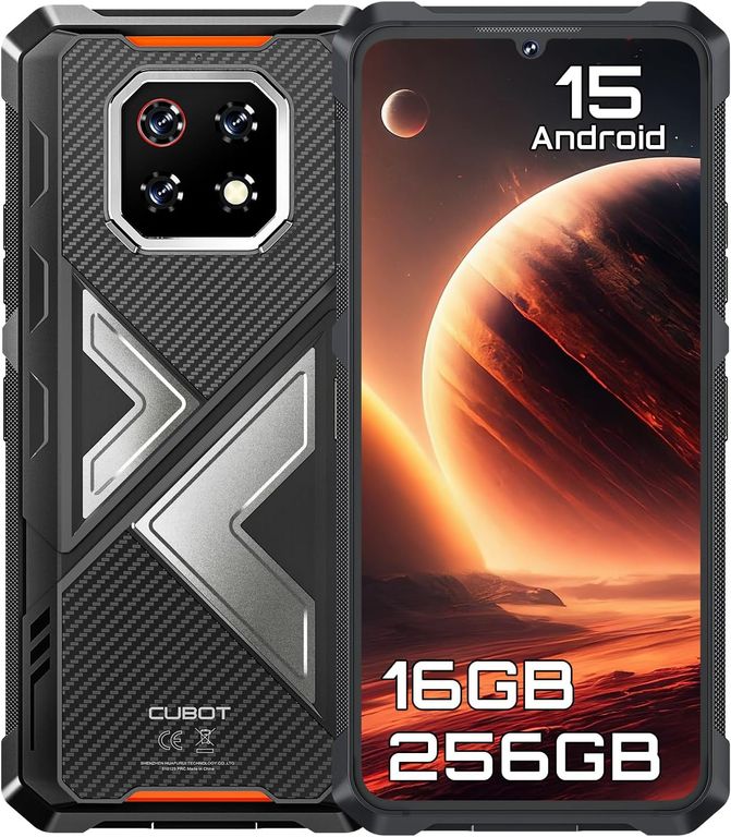 CUBOT Kingkong ES 3 Celular 16GB+256GB Andiord 15 Smartphone