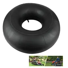 GENERICO - Para Neumatico Camaras Tractor De Pasto 15x6.00-6cortacésped Presta Negro