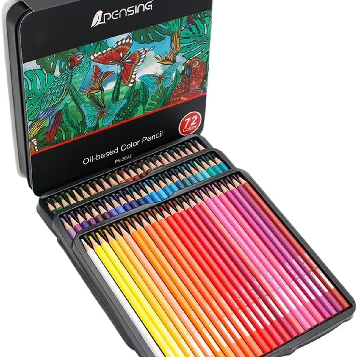 GENERICO - Set 72 Lapices Colores Arte Profesional A Base Aceite Dibujo Multiolor