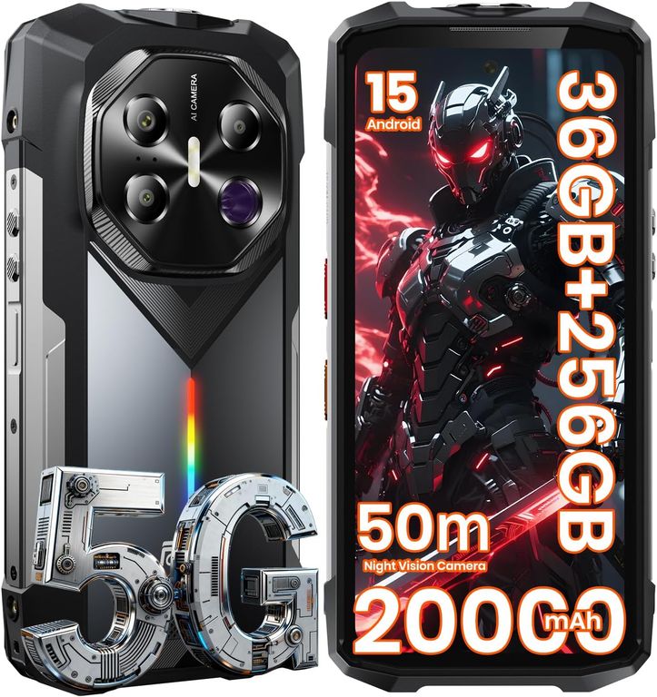 F113 5G Celular 36GB+256GB 20000mAh Smartphone