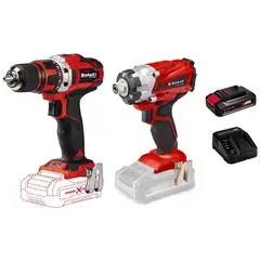 EINHELL - Taladro Atornillador + Atornillador Impacto 18v