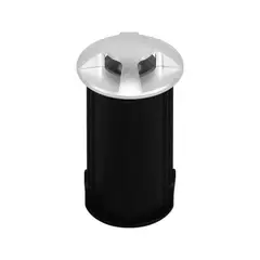 LED STUDIO - EMBUTIDO DE PISO SALIDA DE LUZ CUÁDRUPLE 3W LUZ CÁLIDA IP67